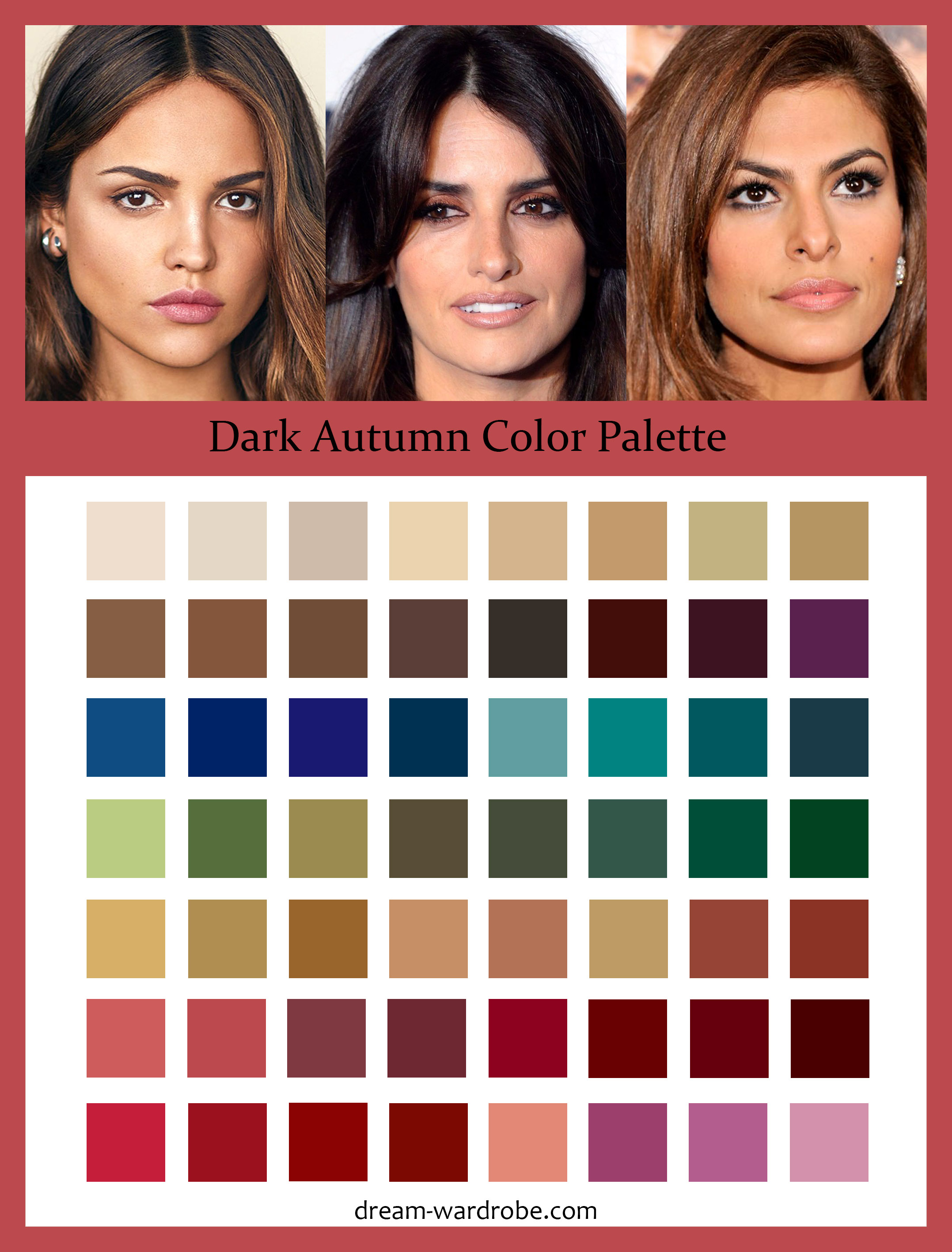 This easy and simple season color analysis for women will improve