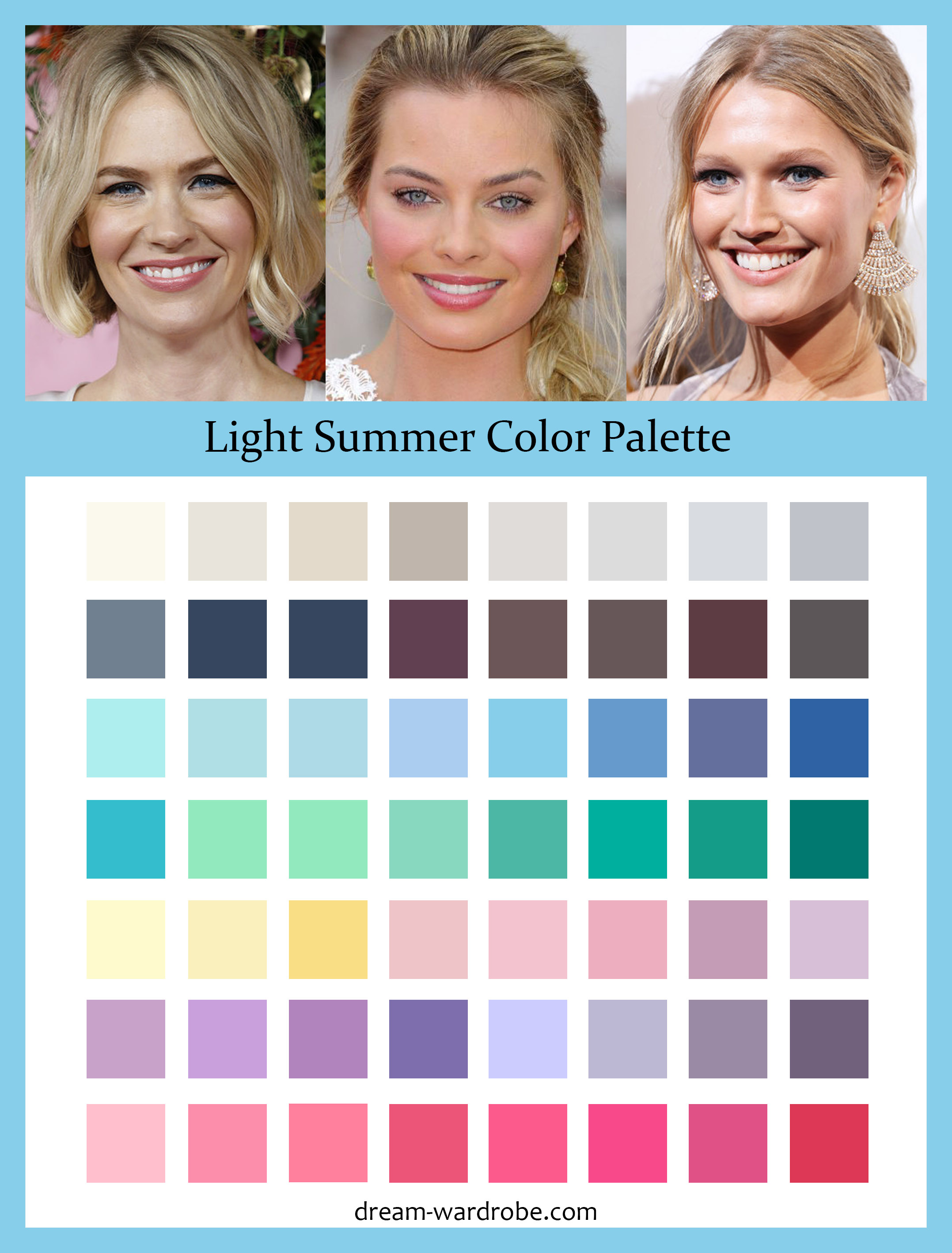 Are you supposed to look good in *all* of the colors in your palette? :  r/coloranalysis