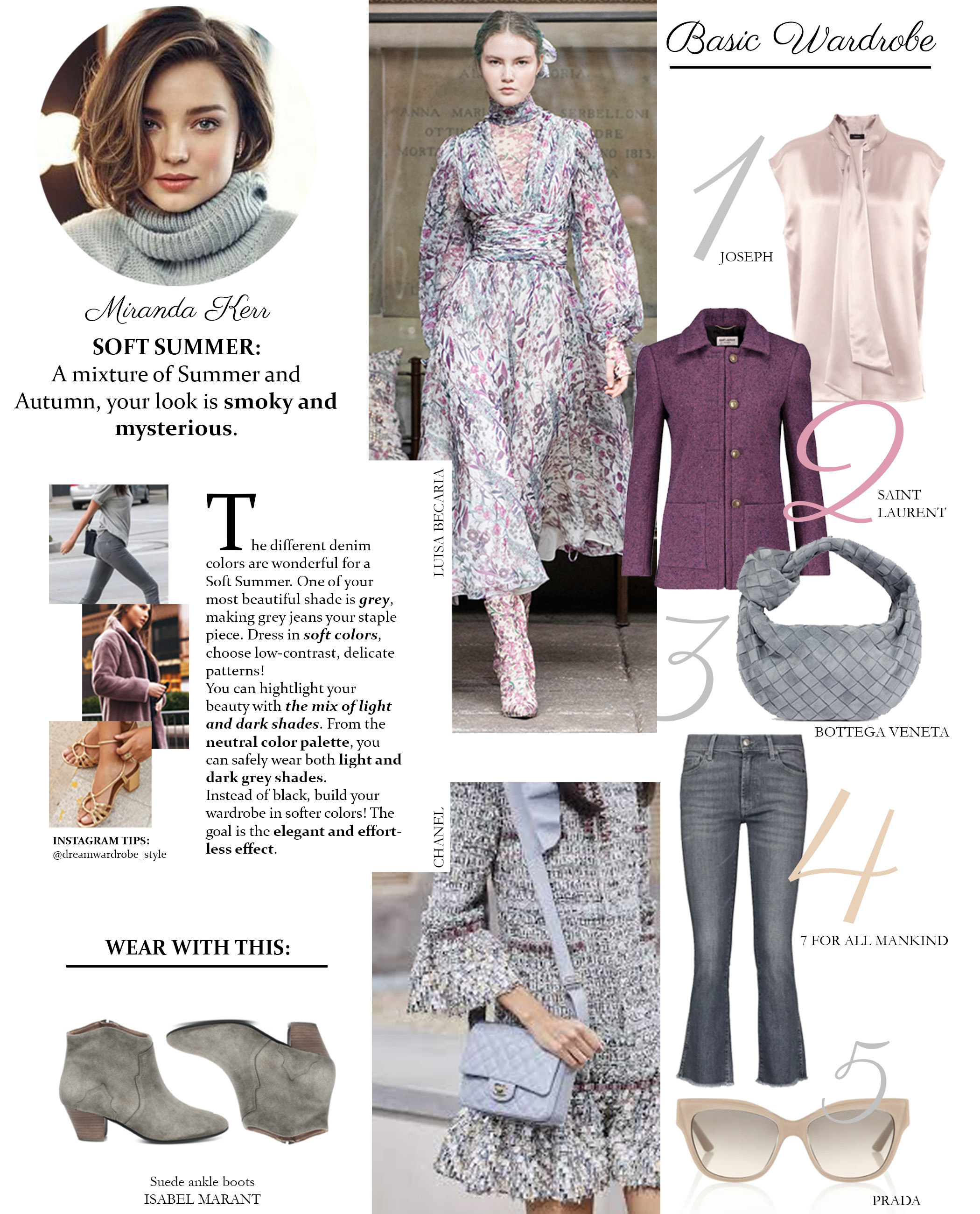 Soft Summer Wardrobe Dream Wardrobe